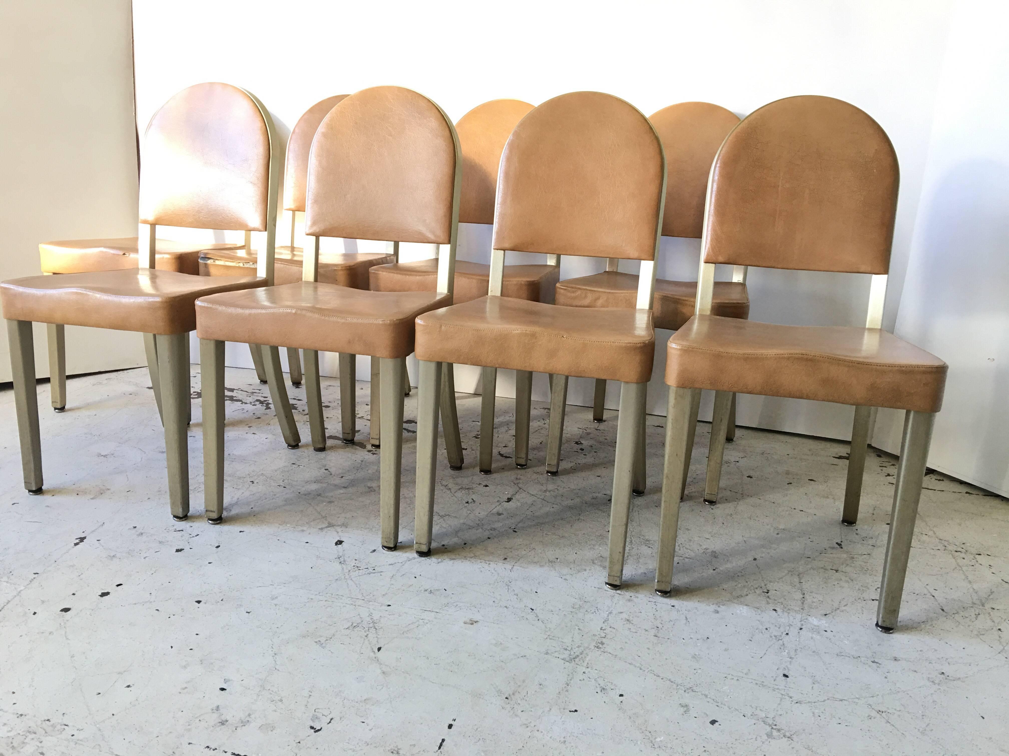 1940's goodform aluminum chair
