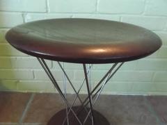 Isamu Noguchi Orig Teak Rocking Stool for Knoll Model 86T