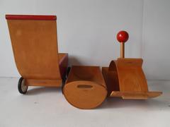 Creative Playthings Child's Toys Cradle Buggy Rocking Horse