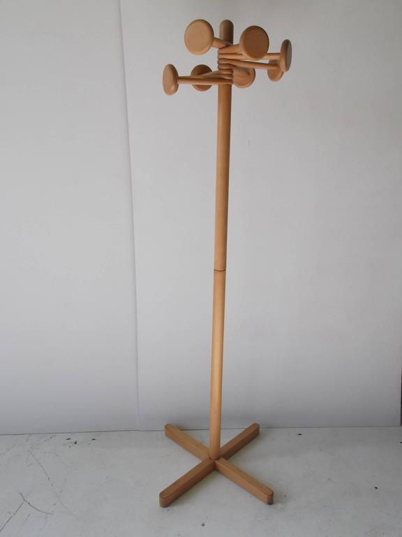 Italian Hank Loewenstein Mod Helix Coat Rack at 1stDibs