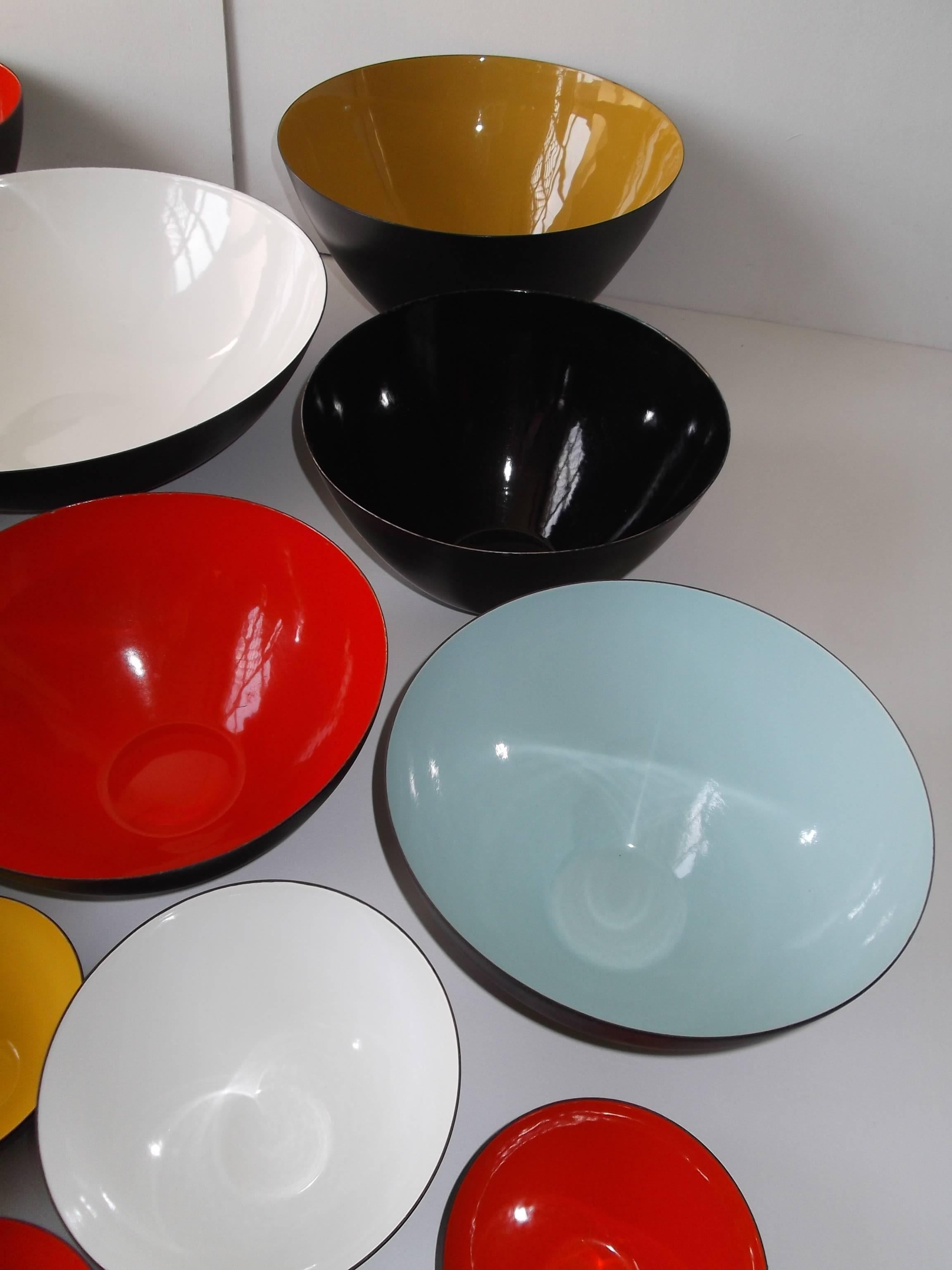 Herbert Krenchel Krenit Bowl Collection In Good Condition For Sale In Tulsa, OK