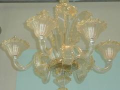 Amazing Murano Chandelier by Cesare Toso - Italy