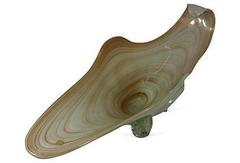 Impressive Sommerso Murano Glass Bowl