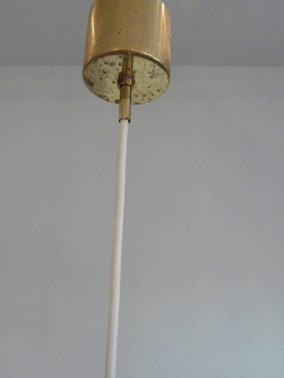 Pair of Doria Petit Organic Glass Tube Light Fixtures Pendants For Sale