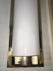 Pair of Modern Milk Glass Sconces