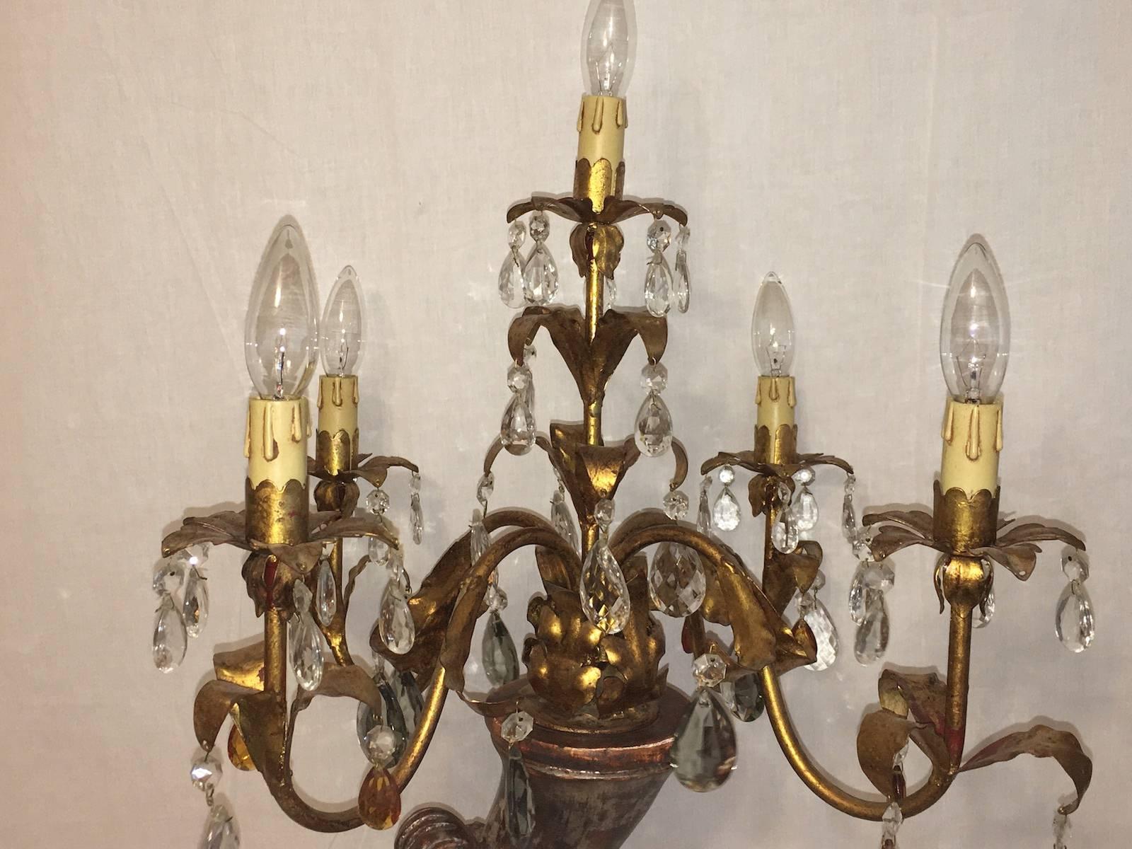 hollywood regency style lamps