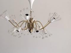 Snowflakes Flush Mount by Emil Stejnar for Rupert Nikoll
