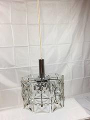 Modern Geometric Kinkeldey Two-Tier Round Hanging Light Fixture