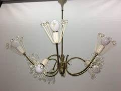 Snowflakes Sputnik Chandelier by Emil Stejnar for Rupert Nikoll