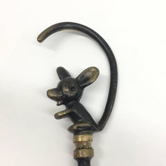 Midcentury Brass Shoehorn by Walter Bosse