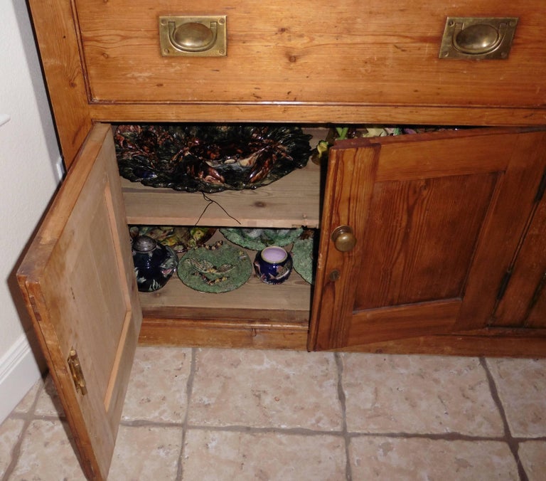 19th Century English Pine Welsh Dresser For Sale At 1stdibs