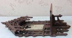 Neo Gothic Wood Carved Shelf