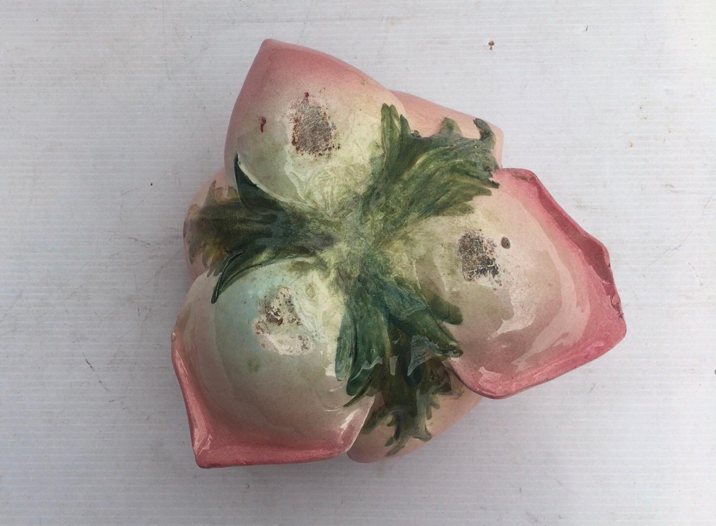 Raro vaso in maiolica a rosa del XIX secolo Delphin Massier in vendita 10