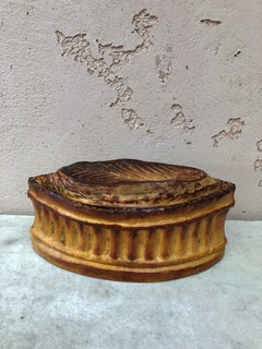 French Trompe L'oeil Porcelain Pâté Tureen Pillivuyt Mehun