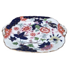 English Ironstone Chinoiserie Platter, circa 1890