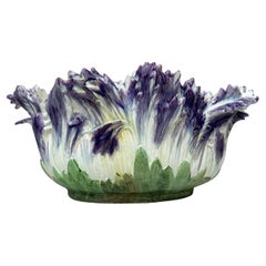 Jardinière Delphin Massier, vers 1890