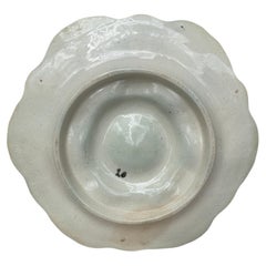 French Majolica Oyster Plate Orchies, circa 1900