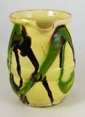 19th French Pottery Rustic Pitcher Savoie