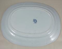19th English Transferware Platter Canton