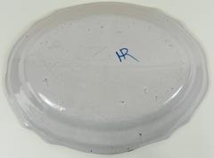 French Faience Quimper Platter Signed Henriot Quimper