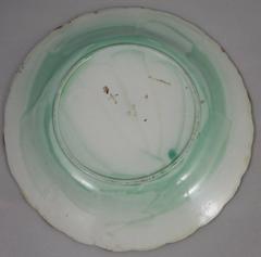 19th Century Majolica Sunflower Plate Wedgwood