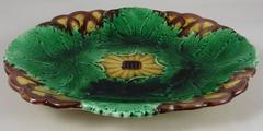 19th Century Victorian Leaves Platter Wedgwood