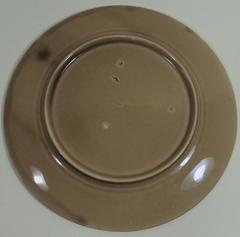 19th Century Majolica Grapes Plate Lunéville