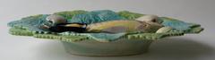 19th Century Majolica Palissy Wall Fish Platter Choisy Le Roi