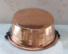 Early 19th Century French Copper Cauldron