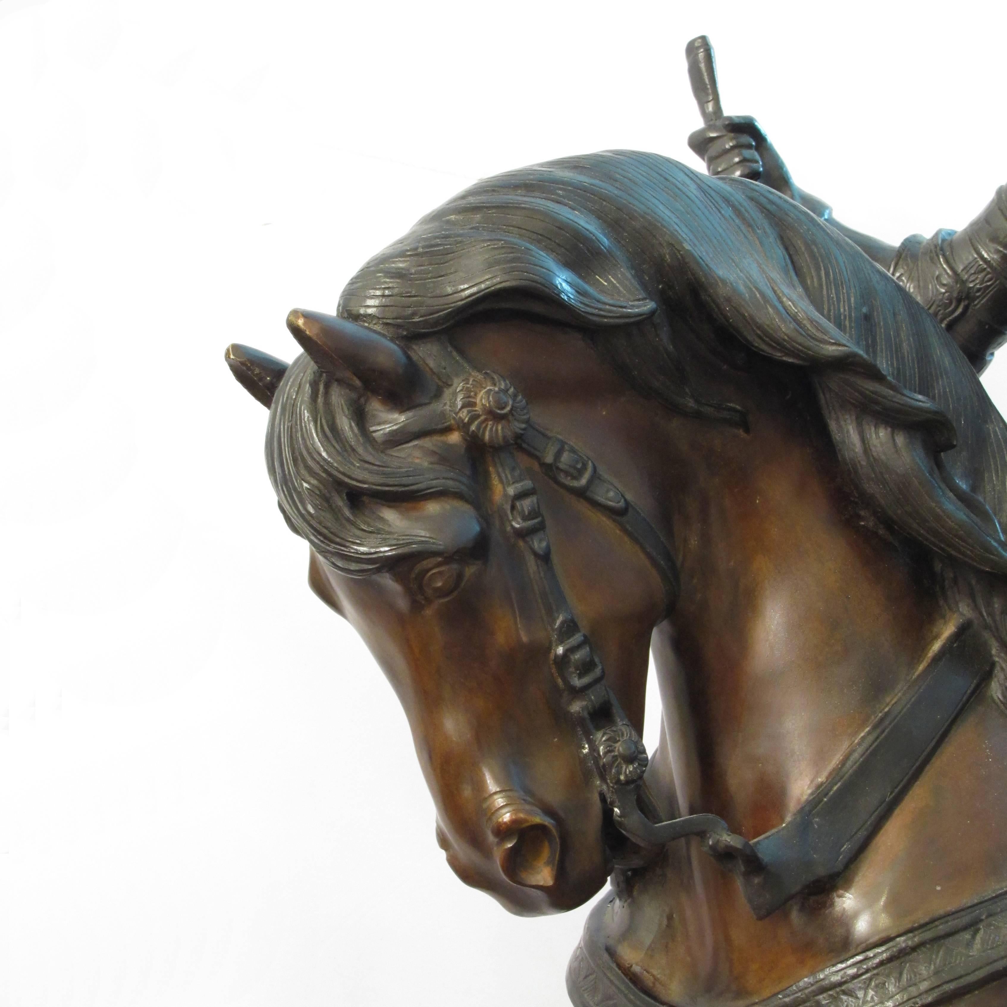 British 19th Century Equestrian Statue Depicting Philip II of Spain in Bronze 2