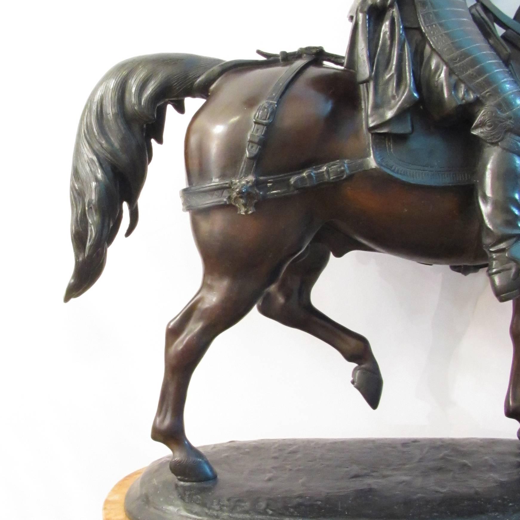 British 19th Century Equestrian Statue Depicting Philip II of Spain in Bronze 3