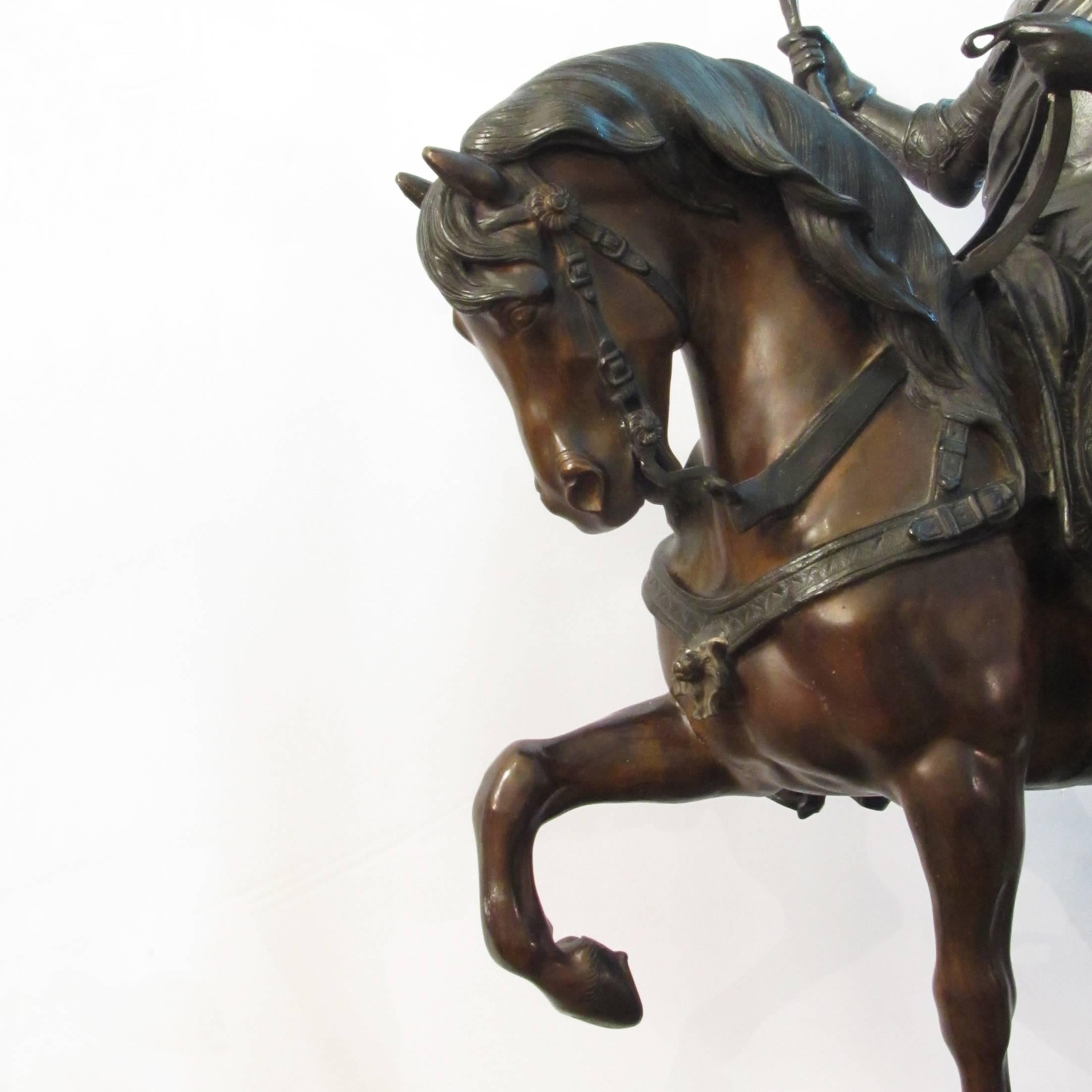 British 19th Century Equestrian Statue Depicting Philip II of Spain in Bronze 5