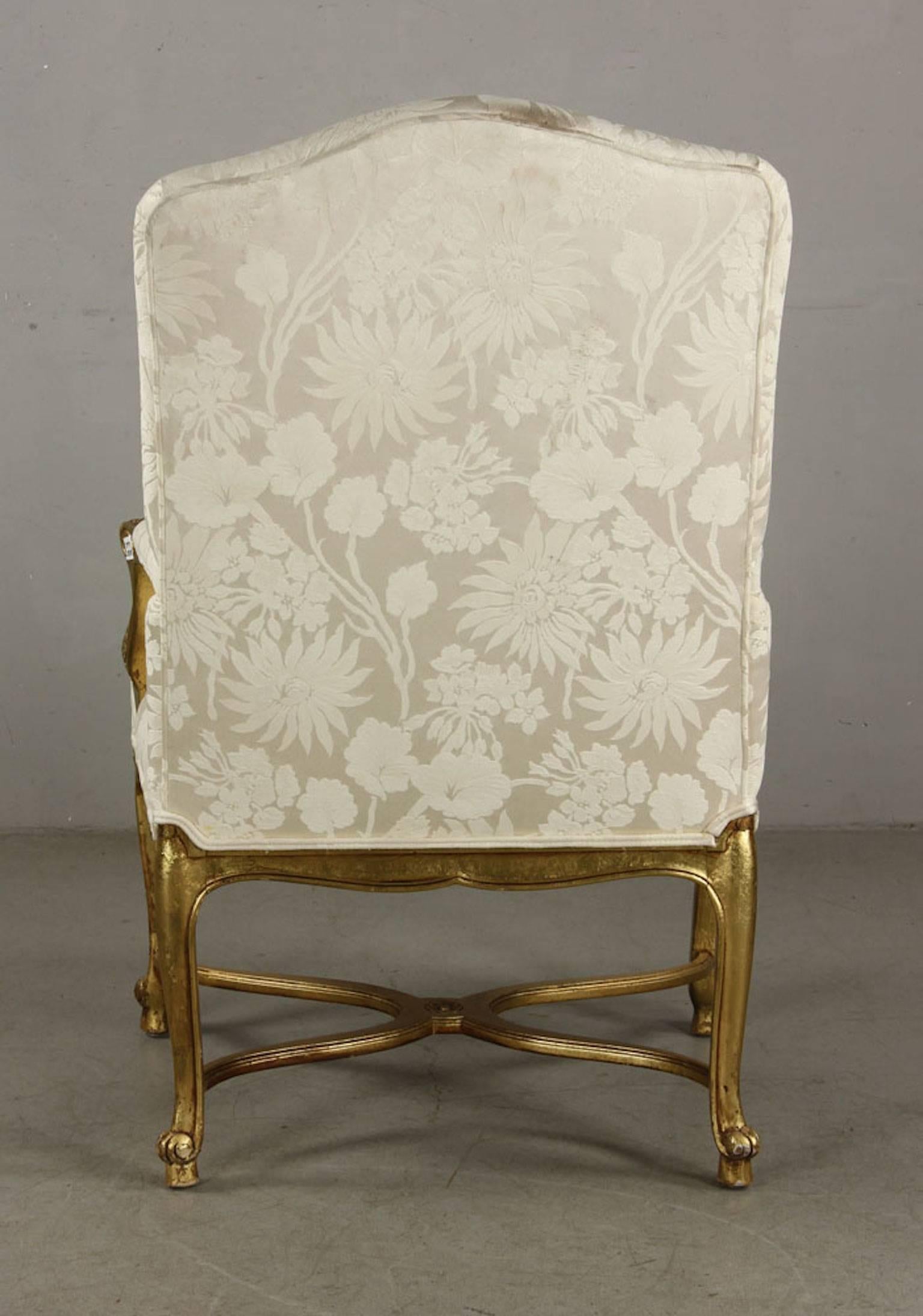 Unknown French Louis XVI Armchair, 19th Century For Sale