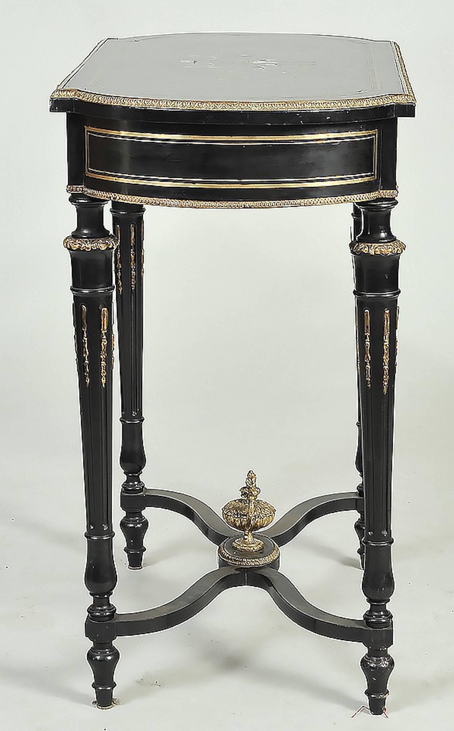 Fine French Late 19th Century Boulle Style Dressing Table For Sale 1
