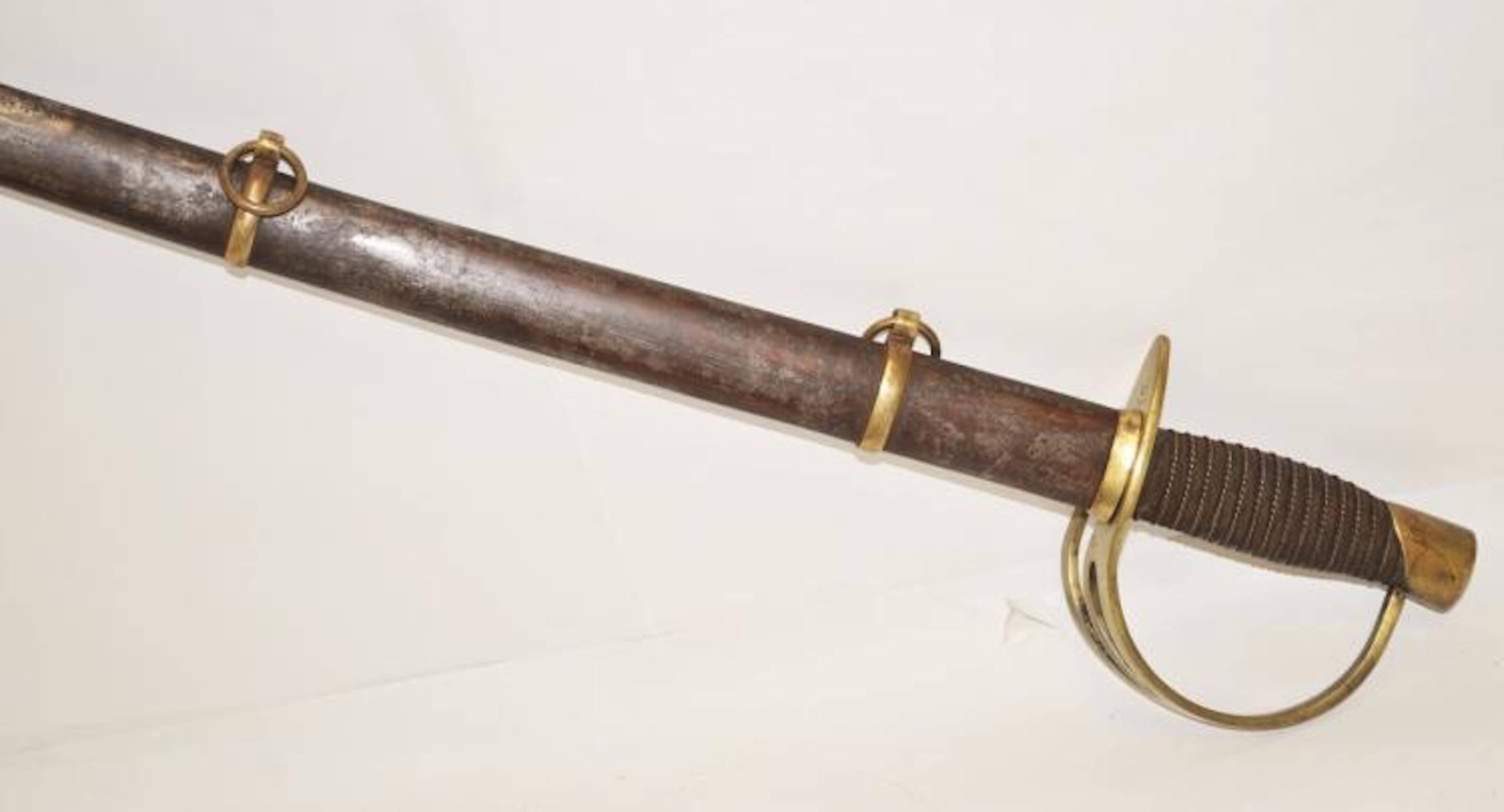 civil war sword scabbard