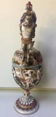 20th Century Capodimonte Porcelain Figural Ewer