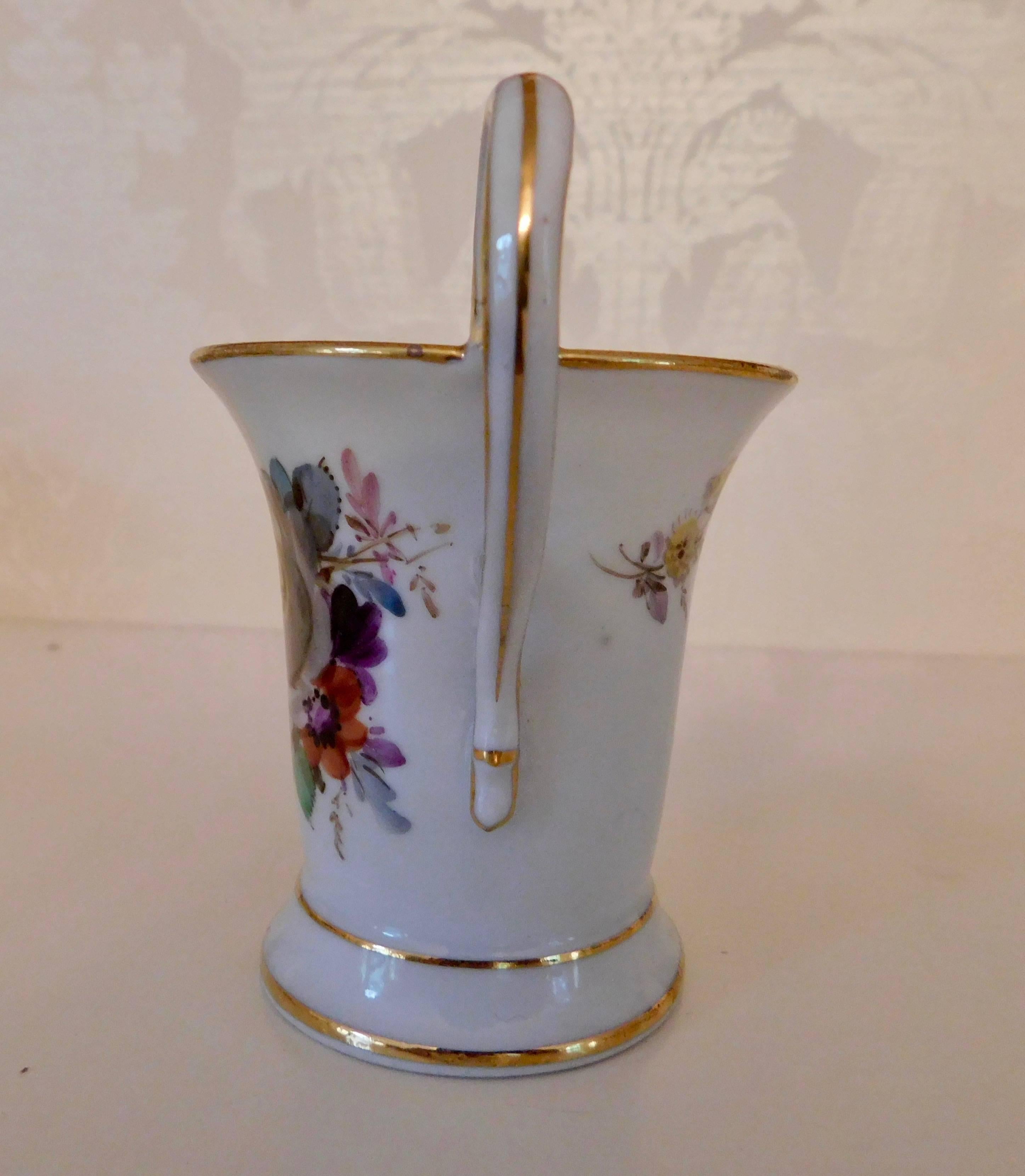 20th Century Meissen Porcelain Demitasse Cup & Saucer 1