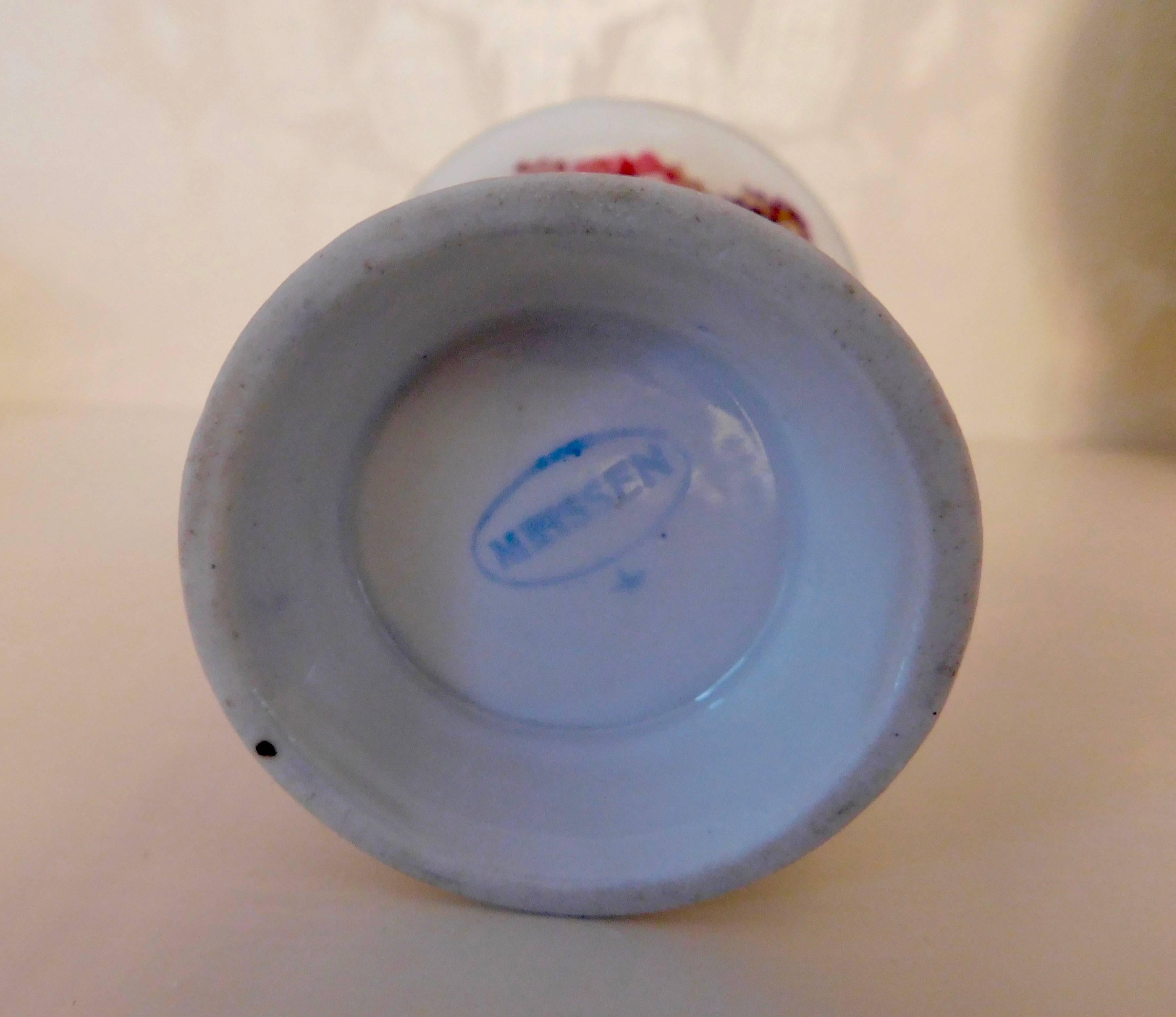 20th Century Meissen Porcelain Demitasse Cup & Saucer 4