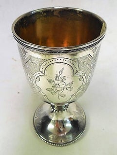 George Angell, London, 1859 Sterling Goblet