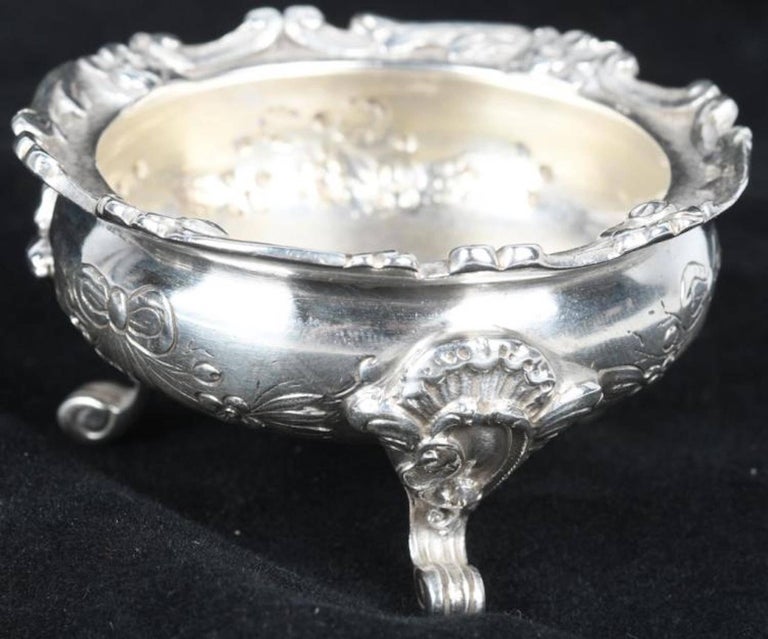 Tiffany and Company Sterling Silver Salt Bowls For Sale at 1stDibs