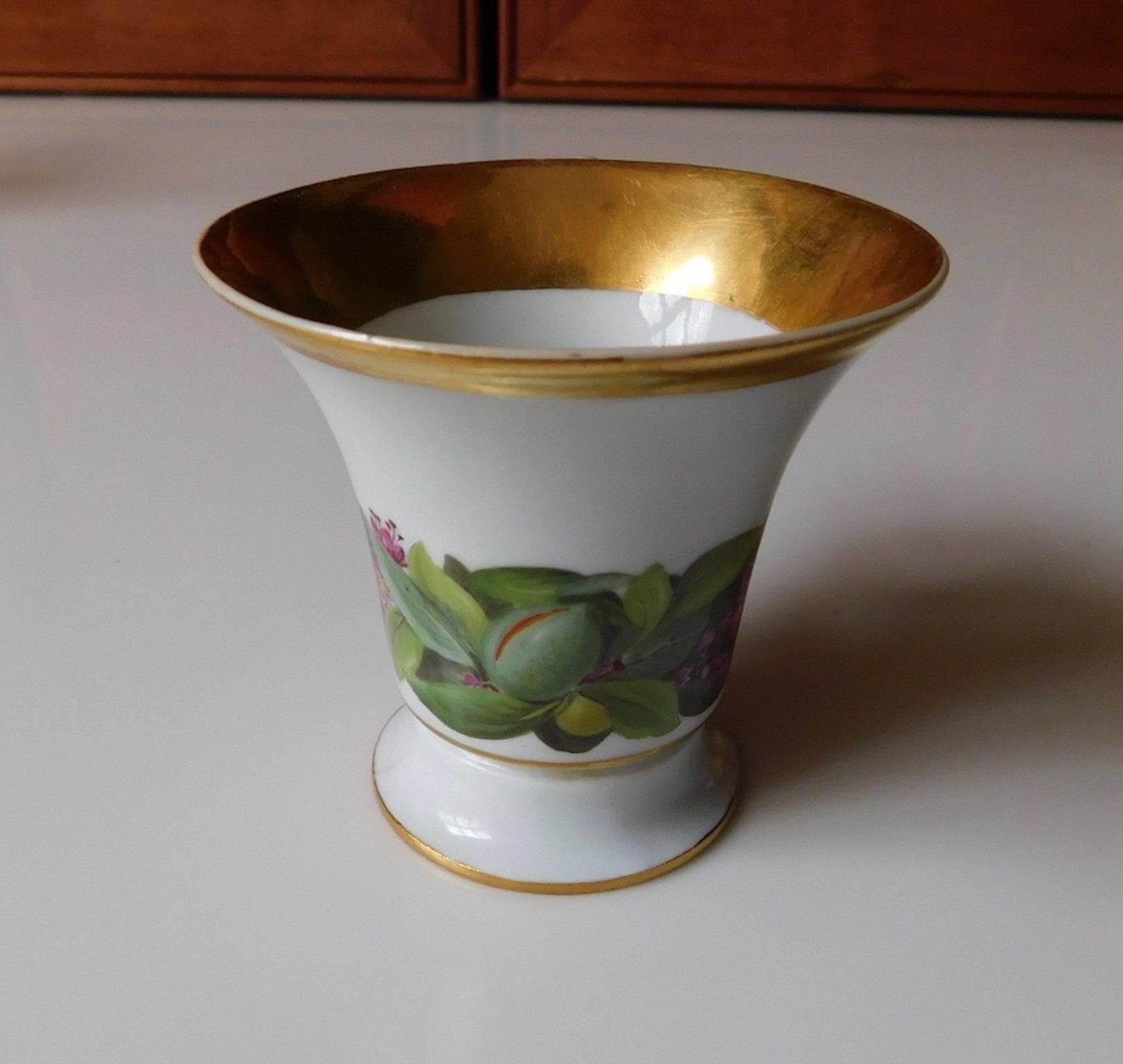 Antique 19th Century Meissen Porcelain Cup and Saucer For Sale 1