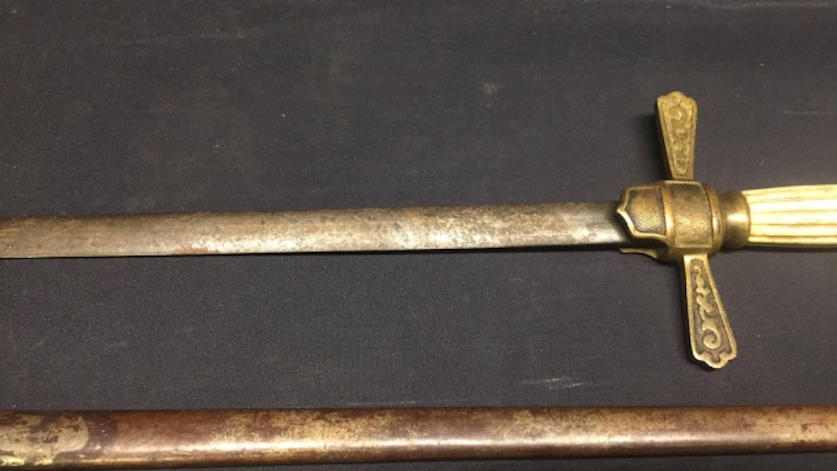 Militia Sword from U.S. Military In Good Condition For Sale In Washington Crossing, PA