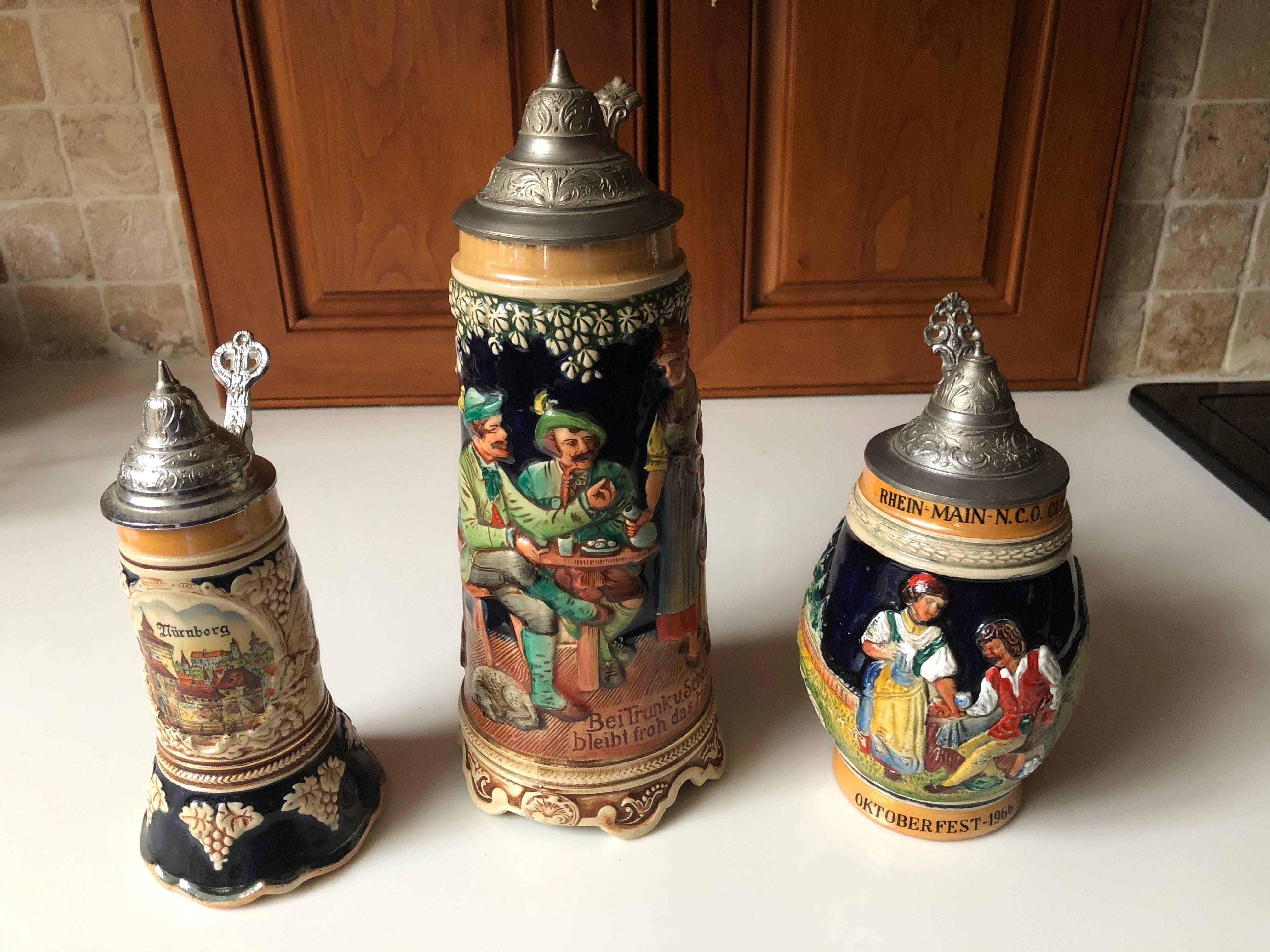 thorens musical beer stein