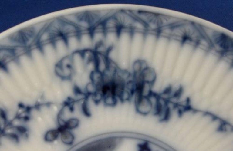 18th Century Antique Meissen Porcelain Cup and Saucer Marcolini In Excellent Condition For Sale In Washington Crossing, PA