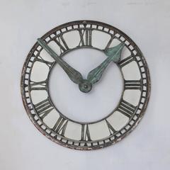 Copper Clock Face