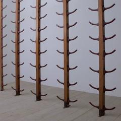 A set of 7 oar hooks
