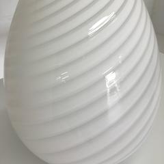 Large Murano Egg Floor or Table Lamp by Vetri