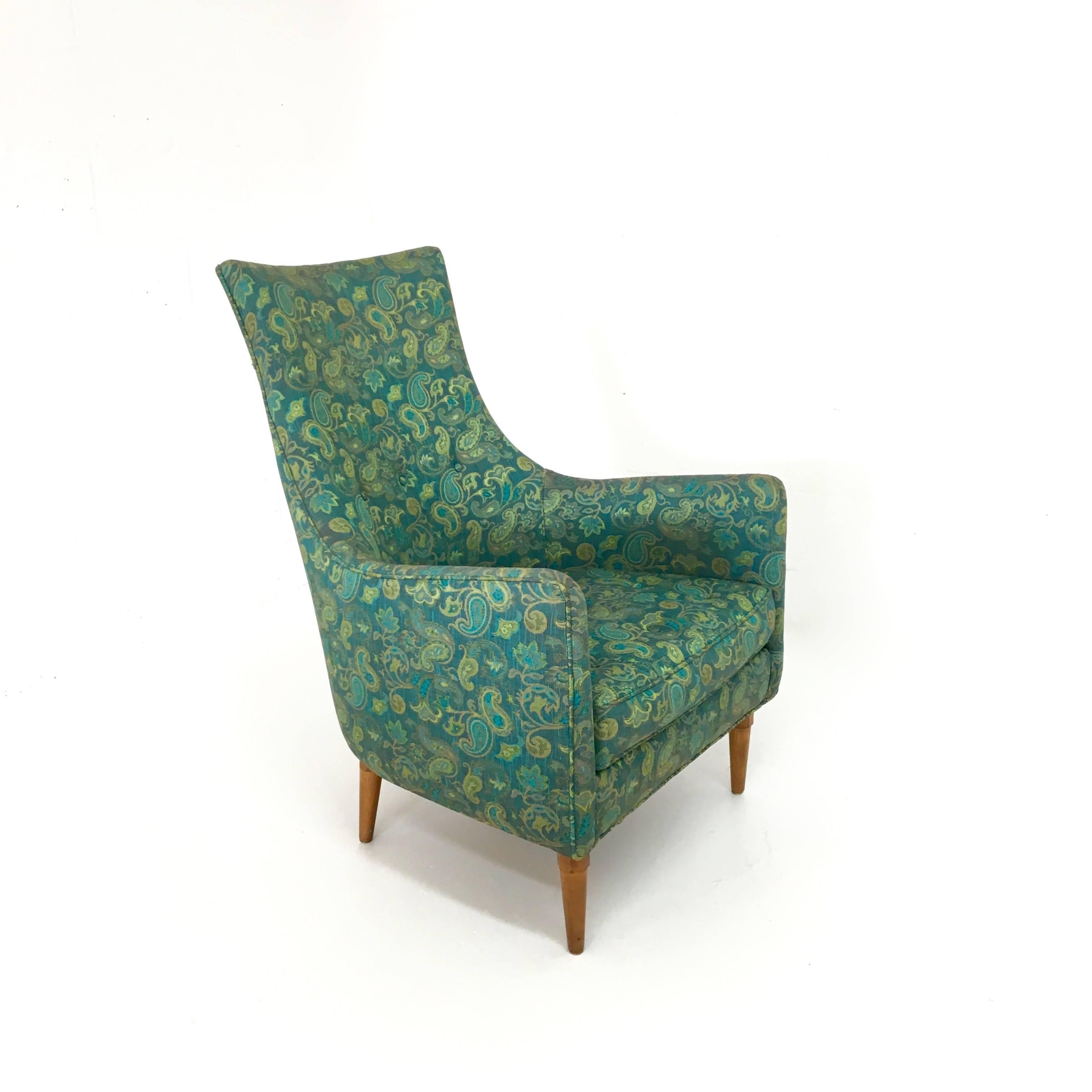 Mid-20th Century Pair of Mid-Century Modern Lounge Chairs in the Manner of Paul McCobb For Sale