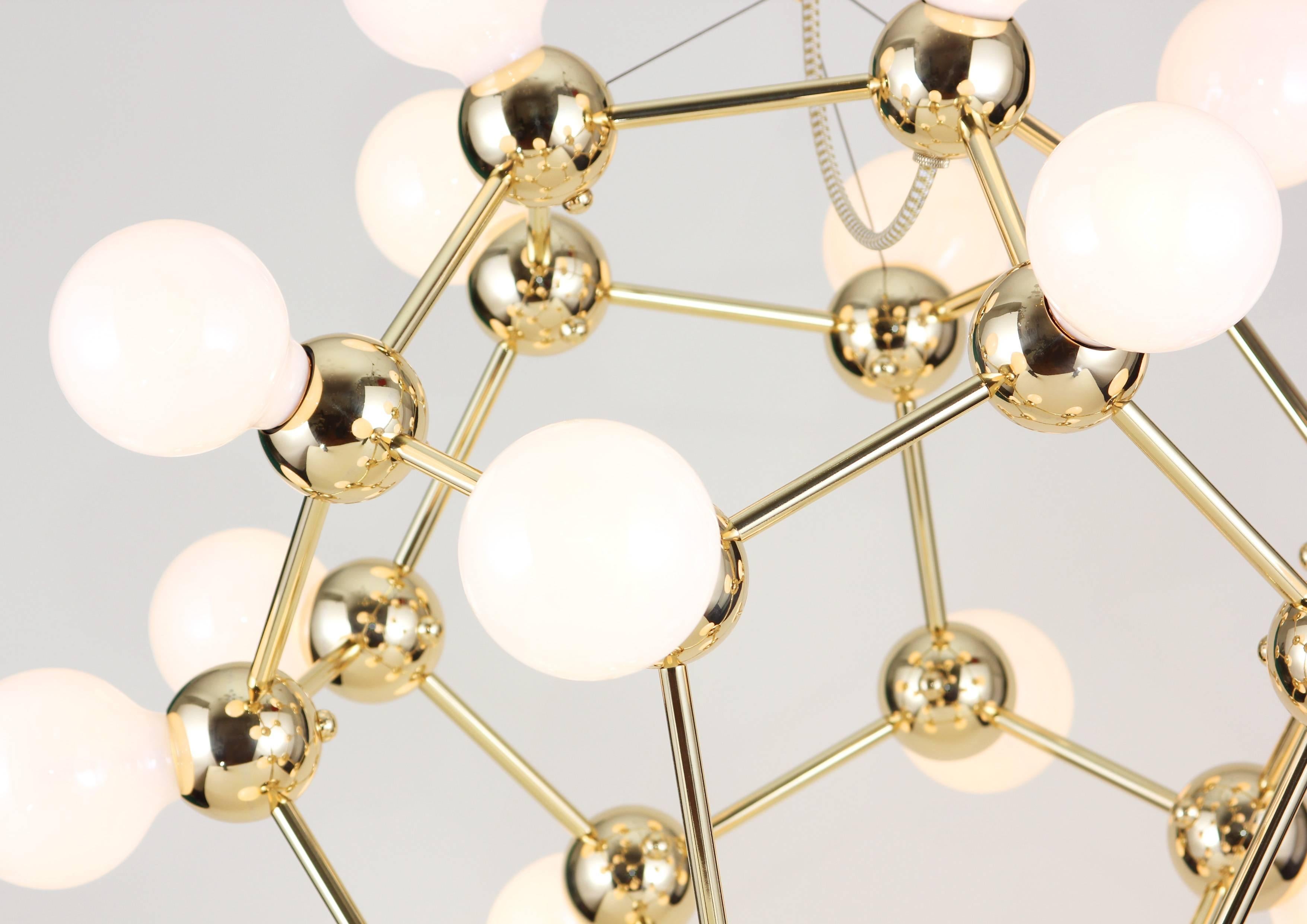 dodecahedron light fixture