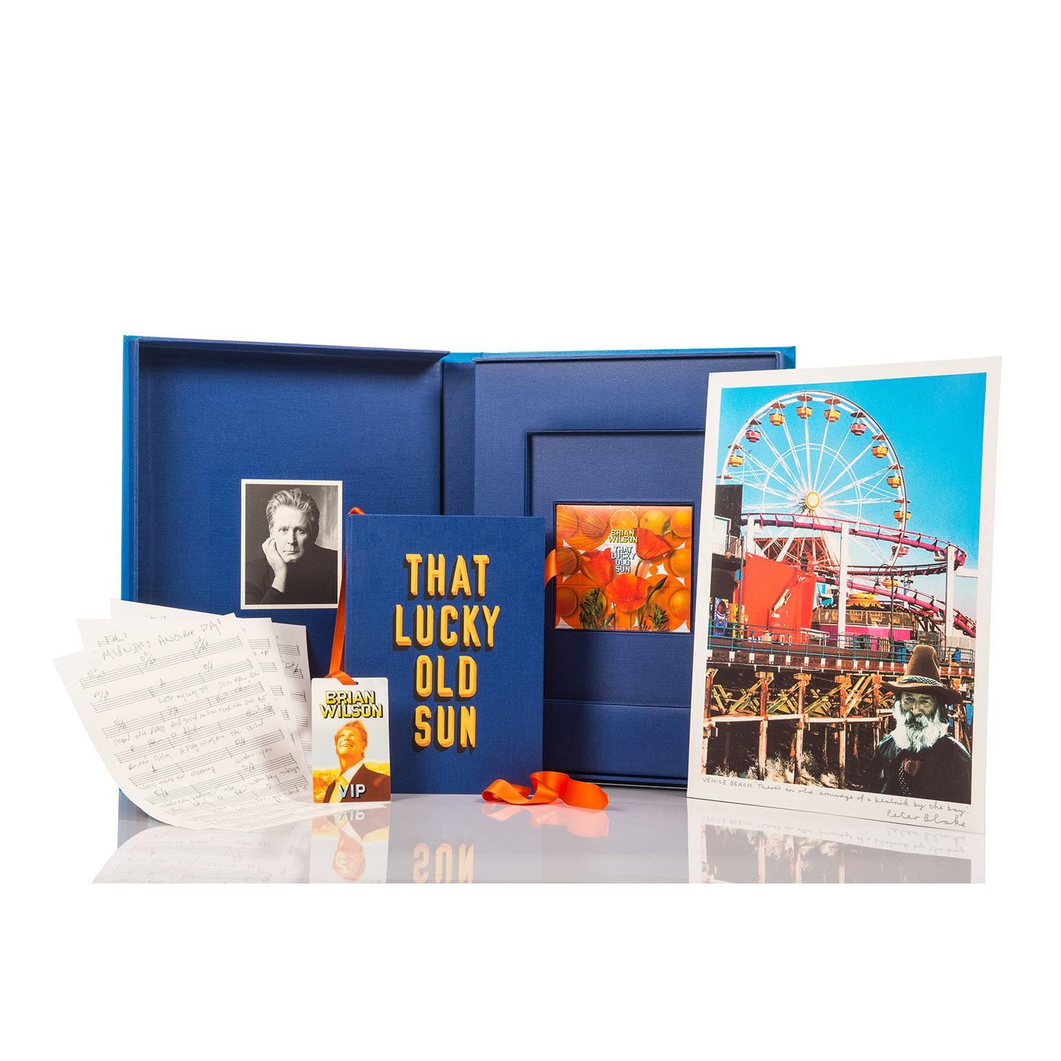 Leather That Lucky Old Sun, Fine Art Boxed Set by Brian Wilson and Sir Peter Blake For Sale